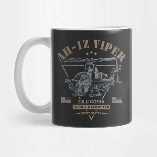 AH-1Z Viper "Zulu Cobra" Attack Helicopter by Military Style Designs